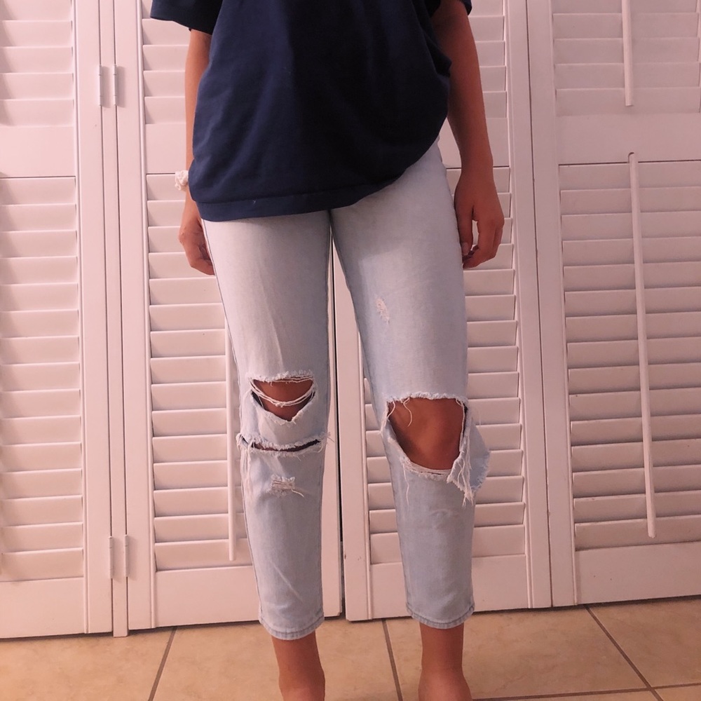 brandy melville boyfriend jeans
